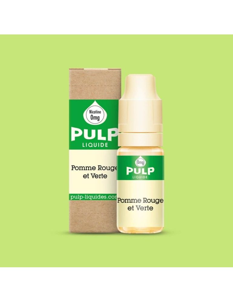 Eliquide Pomme Rouge et Verte / Pulp view 5
