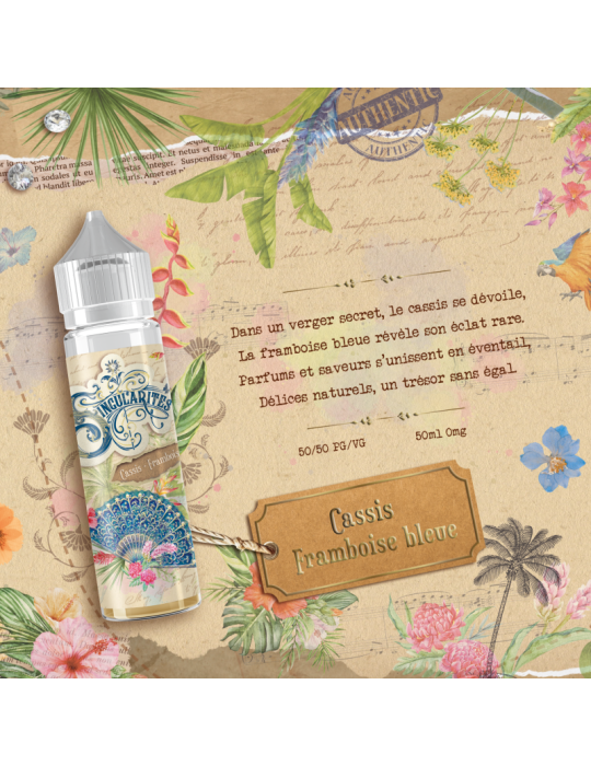 Cassis Framboise Bleue 50ml Singularités - Al-Kimiya view 7