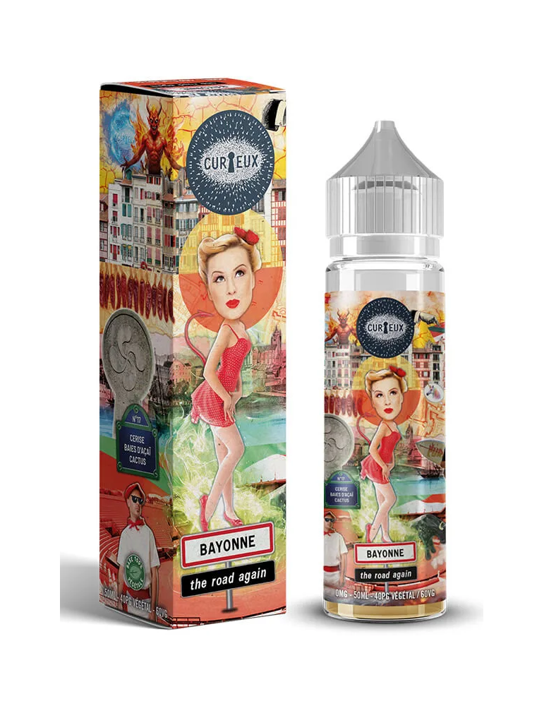 50ml - CURIEUX - HEXAGONE - Bayonne the road again view 3