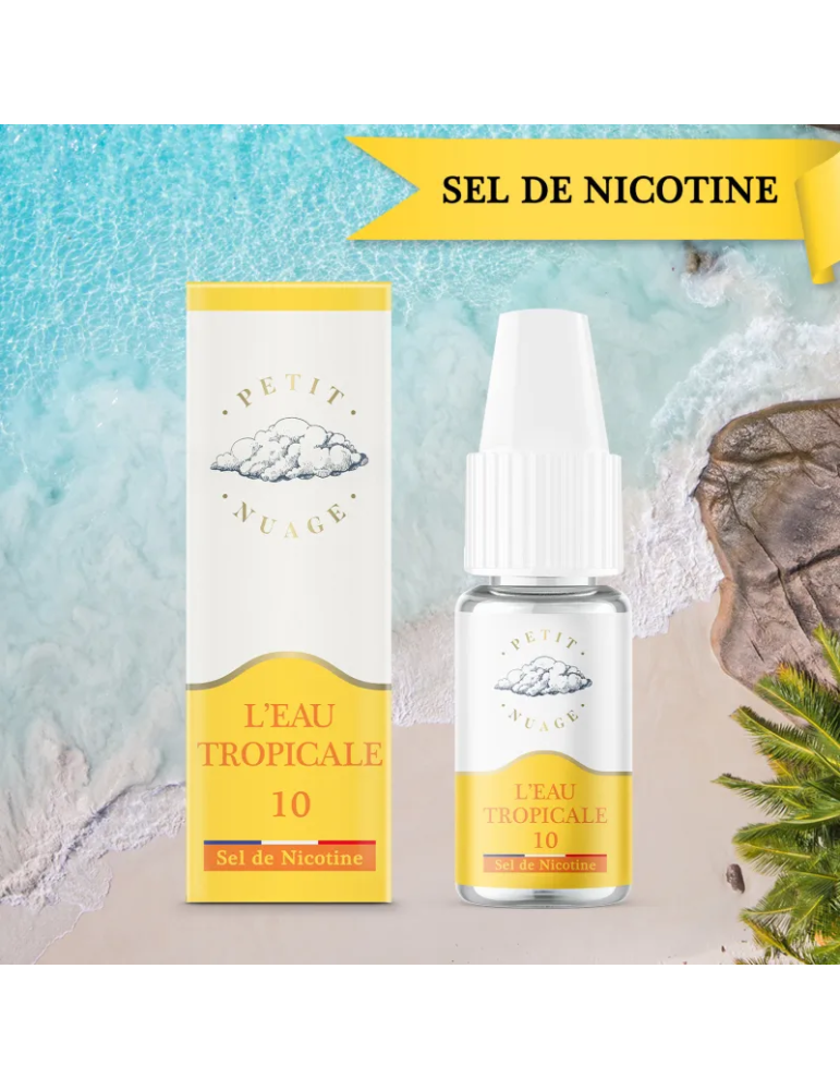 L'Eau Tropicale 10ml NicSalt Petit Nuage - Levest