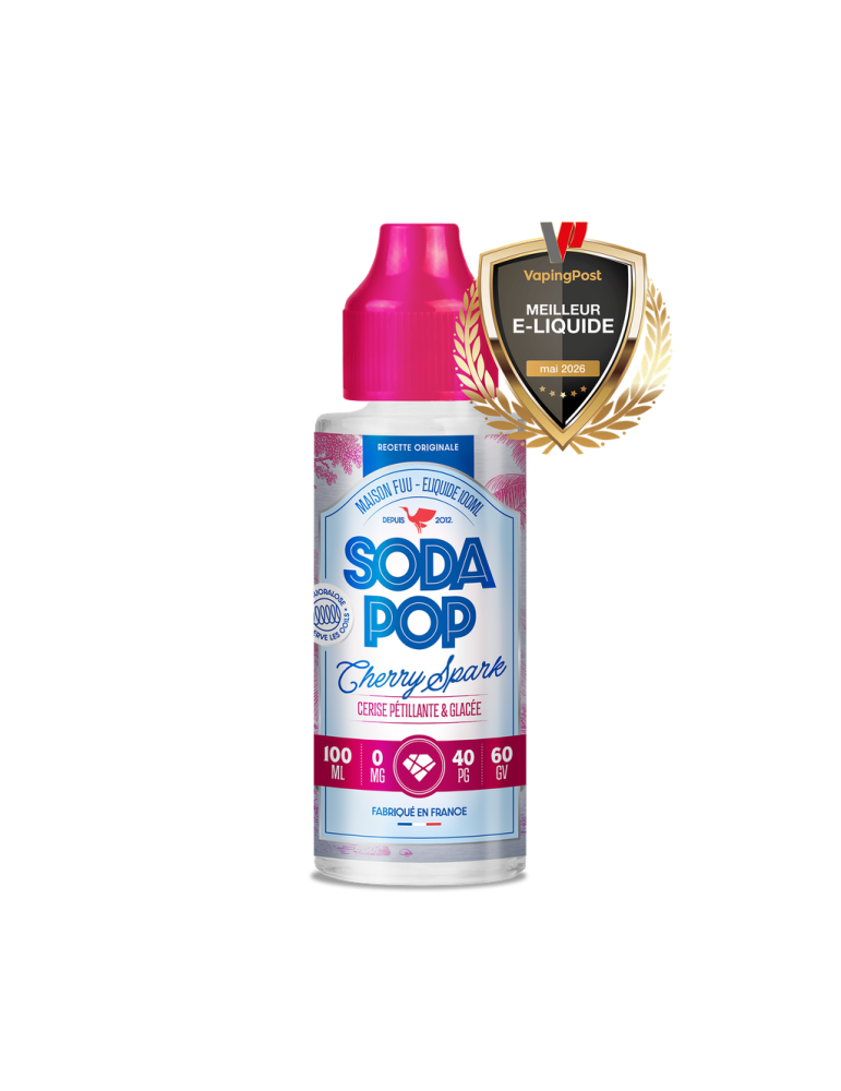 Cherry Spark 100 mL - Soda Pop The Fuu view 3