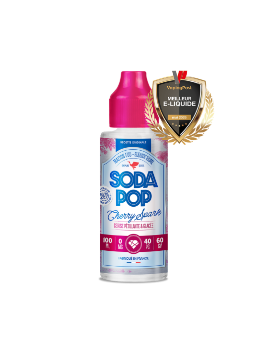 Cherry Spark 100 mL - Soda Pop The Fuu view 4