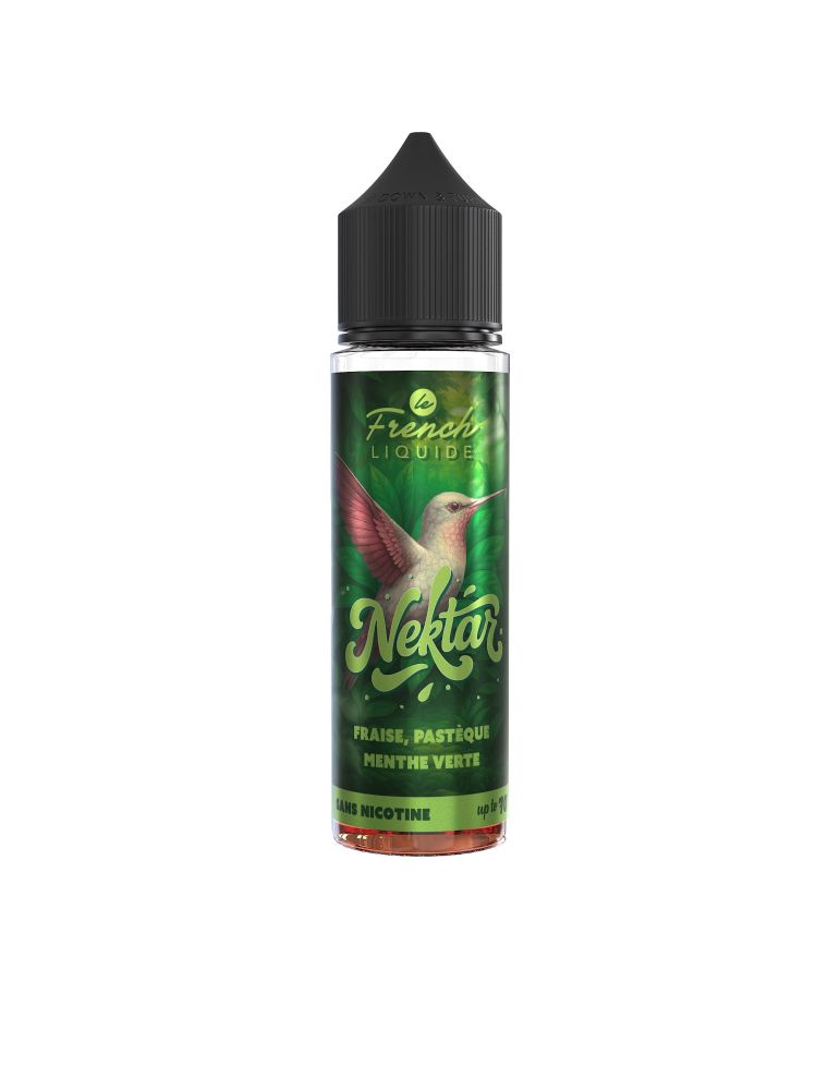 Fraise Pastèque Menthe verte 50ml ZHC Nektar Le French Liquide - Lips