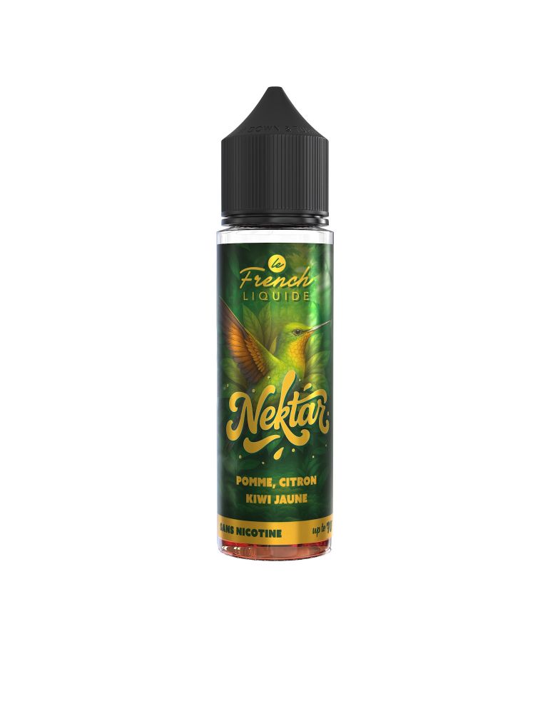 Pomme Citron Kiwi jaune 50ml ZHC Nektar Le French Liquide - Lips