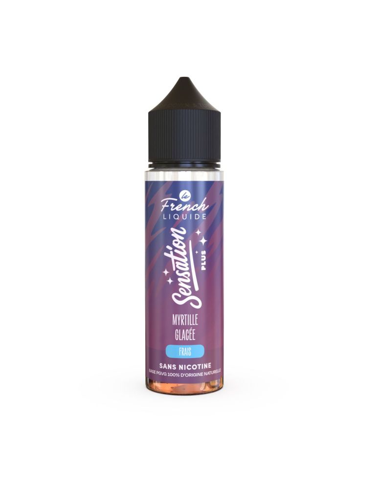 Myrtille Glacée 50ml ZHC Sensation + Le French Liquide - Lips