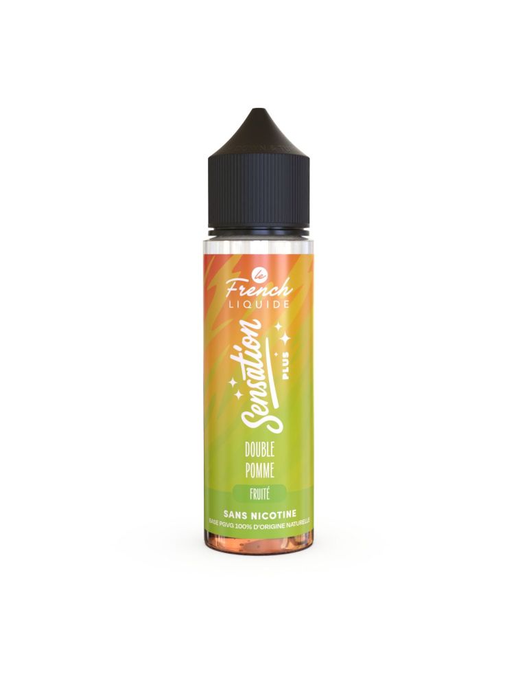 Double Pomme 50ml ZHC Sensation + Le French Liquide - Lips