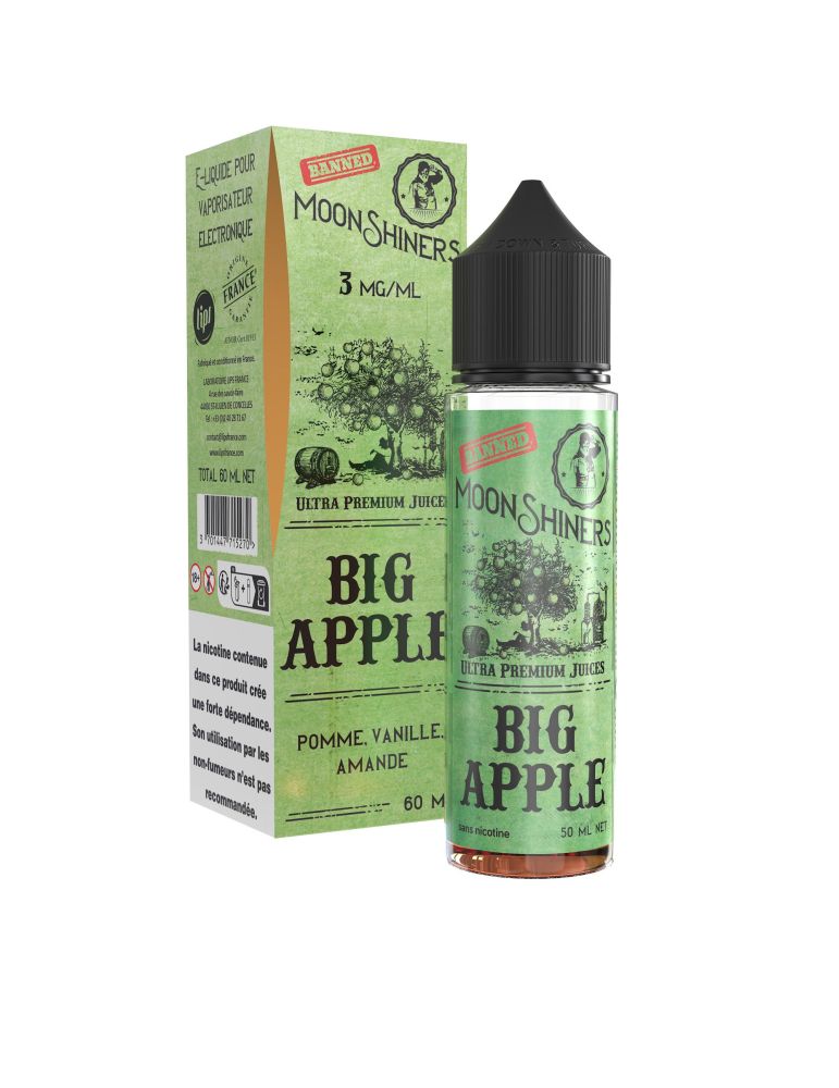 Big Apple 50ml Easyshake Moonshiner - Lips